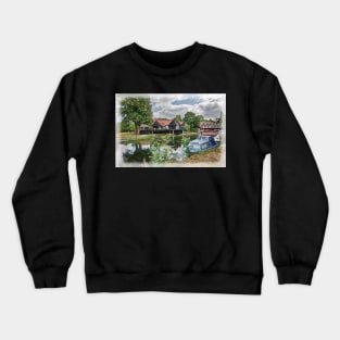 Above Goring-on-Thames Mill Crewneck Sweatshirt